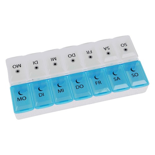 Pillendose fächer 7tage - 14,