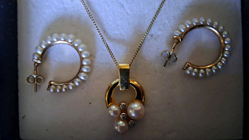 333 gold schmuckset - schmuckset, –