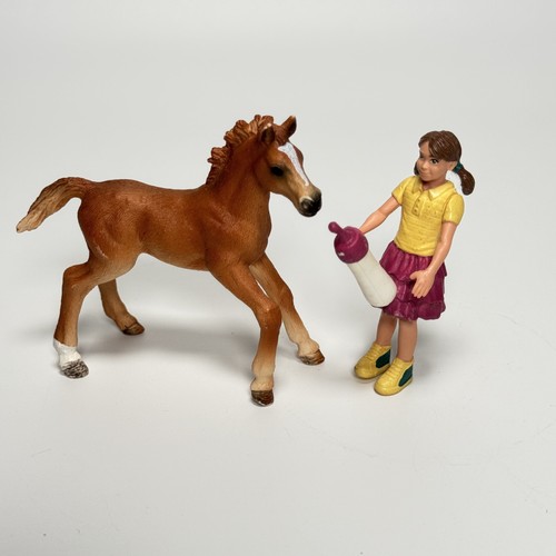 Schleich 42361 fohlen mit - 42361,