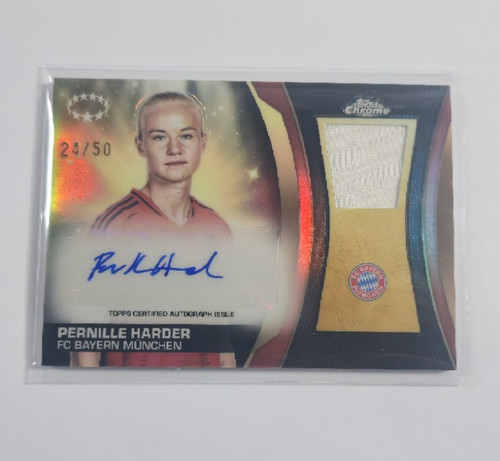 Topps chrome uwcl - chrome, pernille