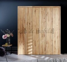 Massivholz Falttüren-schrank