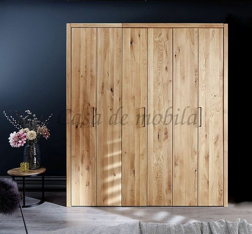 Massivholz falttüren schrank - massivholz, falttüren-schrank