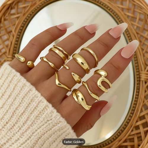 Elegantes damen ring - elegantes, damen-ring-set