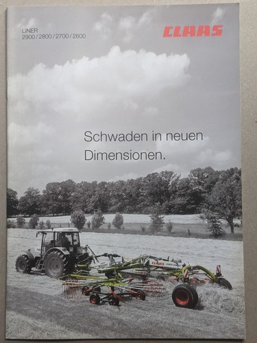 Claas liner einkreisel und - liner,