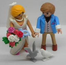 Braut und Bräutigam + Figur ++ Brautpaar ++ Hochzeit + City Life + Playmobil