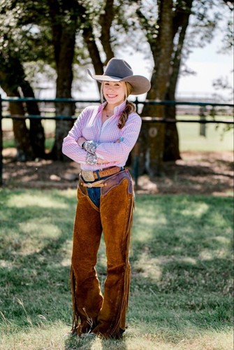 Damen chaps western wildleder - damen,