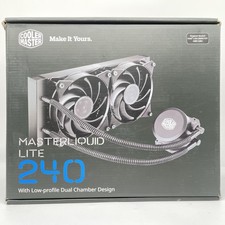 Cooler Master MasterLiquid Lite 240 Wasserkühler – 240mm Liquid Cooler, CPU Wass
