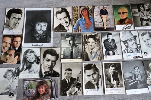 Autogrammsammlung 30x - autogrammsammlung,
