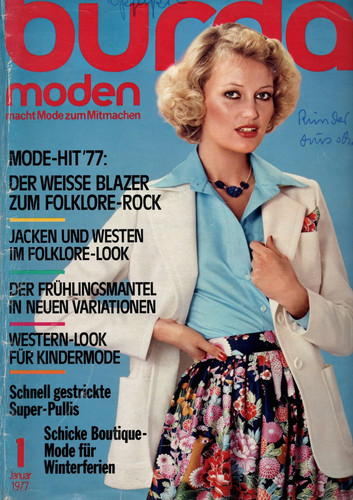 Handarbeitsheft burda moden - handarbeitsheft,