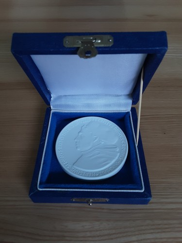 Meissen medaille 1983 ehrung - medaille,