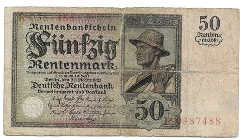 Rentenmark 1925 162 - 50,
