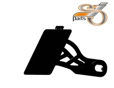 Kennzeichenhalter seitlich