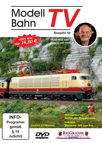 Dvd modellbahn ausgabe 54 - dvd,