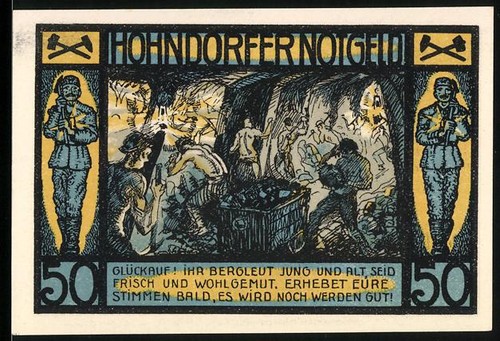 Notgeld hohndorf 1921 - 1921,, 50