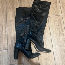 Zara Echtleder kniehohe