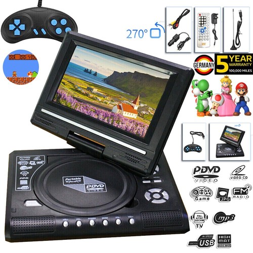 Fhd tragbarer dvd player - tragbarer,