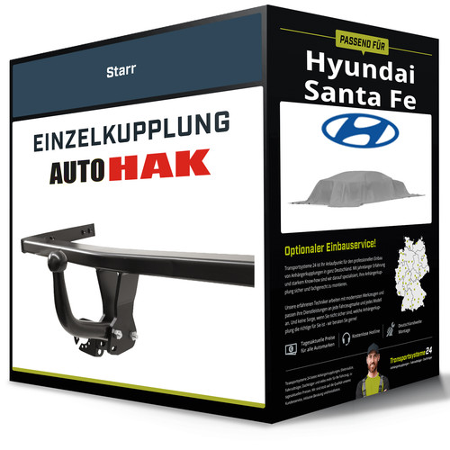 Starre anhängerkupplung für - starre,