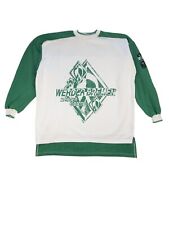 RARE Vintage 90s  Puma SV Werder Bremen L Pullover Sweatshirt Fussball Football