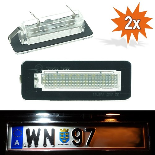 Led kennzeichenbeleuchtung - 2x,