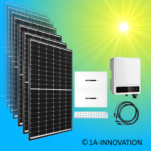 10000watt solaranlage hybrid - 10000watt,