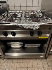 EKU Gasherd Gastronomie 4flammig 