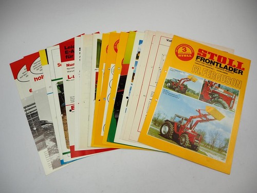 14x original prospekt stoll - 14x,