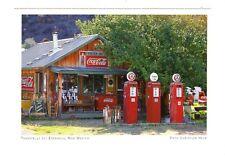 AK Ansichtskarte Tankstelle bei Espanola / New Mexico USA
