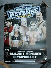 Plakat Poster "Wrestler Mania Revenge Tour" München 14. April 2011 - Wrestling