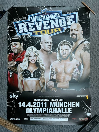 Plakat poster wrestler mania - plakat,