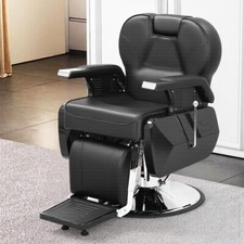 Profi Friseurstuhl Friseursessel Friseurstühle Barber Stuhl für Friseursalon