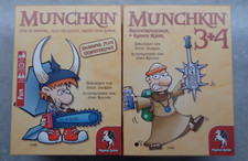 Munchkin + Munchkin 3+4 Kartenspiel / Pegasus Spiele
