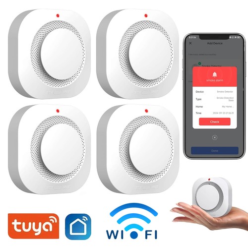 Tuya wifi rauchalarm set - wifi,