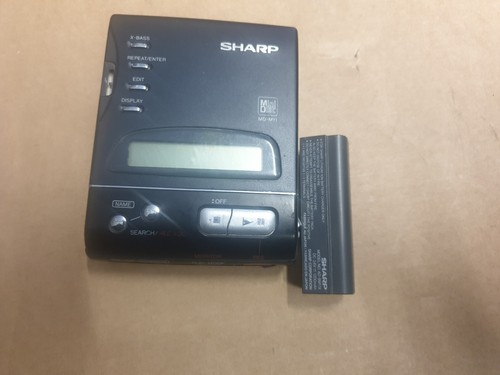 Sharp mini disc player - sharp,
