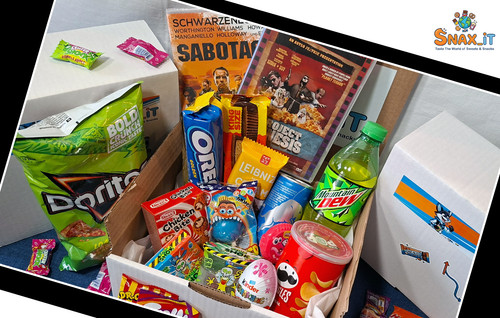 Snax movie night snackbox - movie,