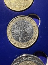 1 € Münze Frankreich 1999