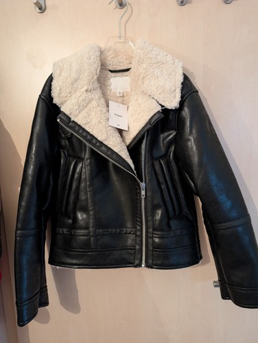 Fliegerjacke wildlederoptik - fliegerjacke,