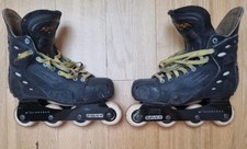 Nike Zoom Air Agitate Rollhockey Inline-Skates Hergestellt in Kanada Größe 9 US 8 UK