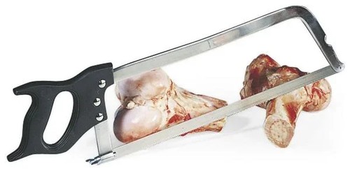 Knochensäge aus edelstahl - knochensäge,