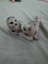 Süße Seehund Figur Deko (2