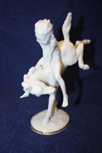 Porzellan figur der fohlen - porzellan,