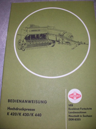 Bedienanweisung fortschritt - bedienanweisung,