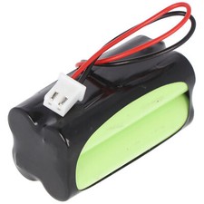 Notleuchtenakku NiMH 4,8V max. 800mAh F2x2 Micro AAA mit 100mm Kabel und Stecker
