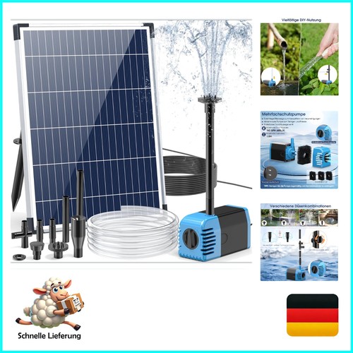 Biling solar springbrunnen 12w - solar,