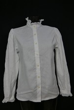 Gr.38 Trachtenbluse weiß