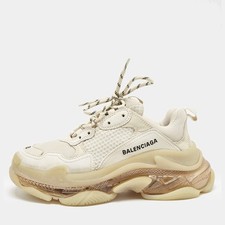 Balenciaga whitegrey faux - balenciaga,