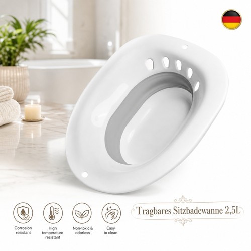 Faltbares sitzbad sitzwanne - faltbares,