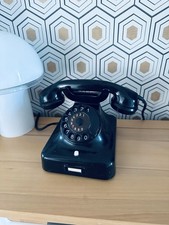 Telefon W48 Bakelit Wählscheibentelefon Vintage Sammler Retro