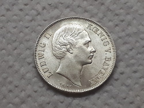 Gulden 1865 ludwig bayern - 1865,