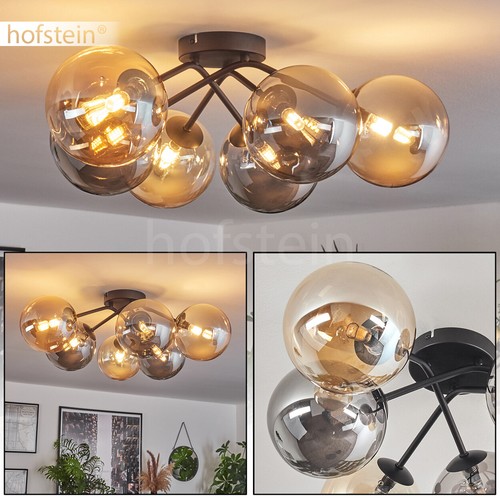 Decken leuchte glas bernstein - glas,