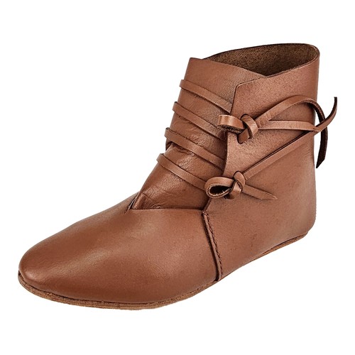 Mittelalter schuhe dunkelbraun - schuhe,